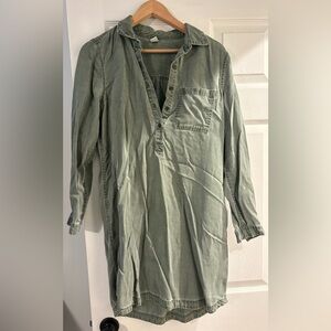 Old Navy Green Mini Dress
